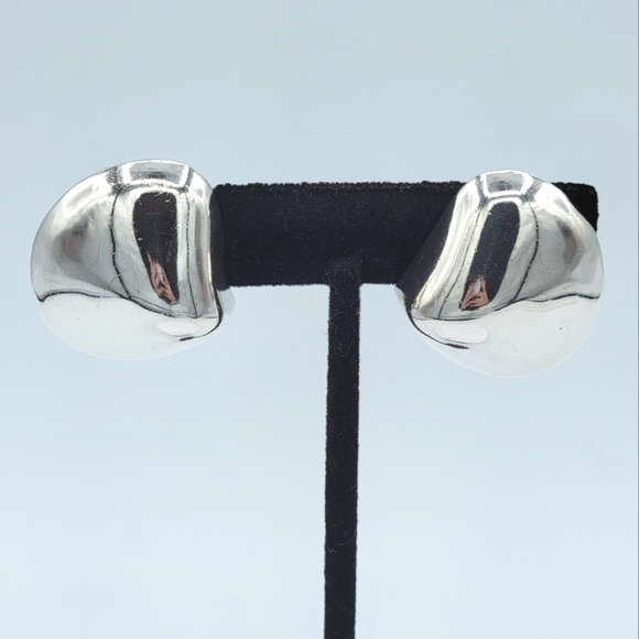 Tiffany & Co. Jewelry - Tiffany & Co. Silver Earrings Clip On